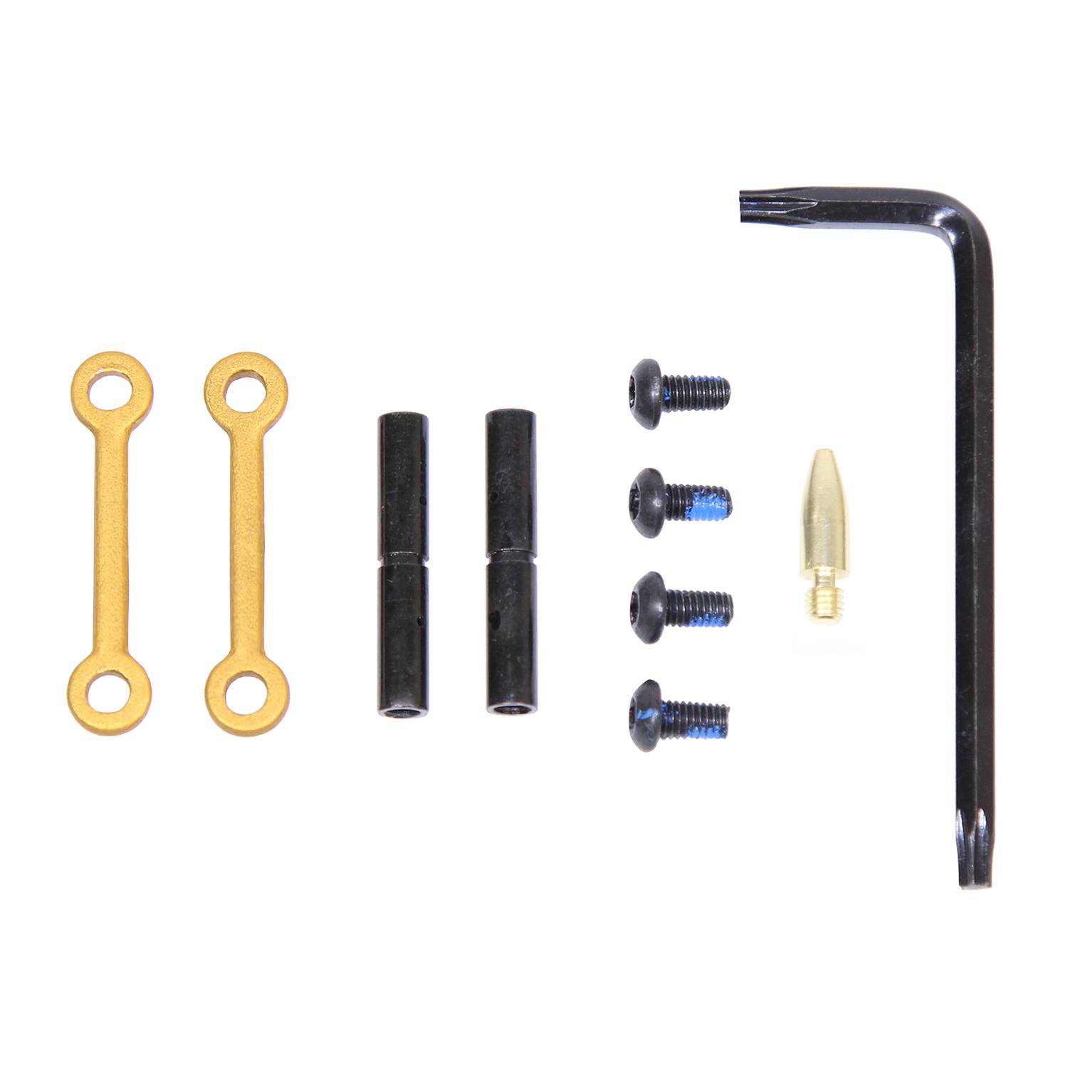 Gold Anti Rotation pin set for AR-15