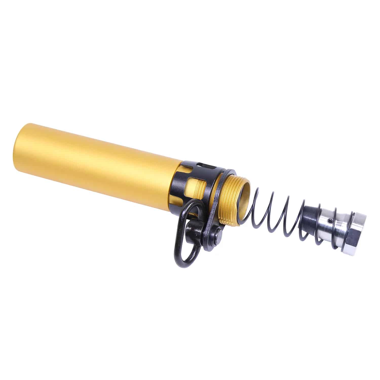 AR-15 Micro Pistol Bufer Tube System (anodize gold)