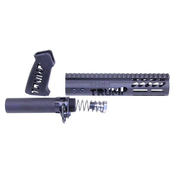 Trump Anodized Black AR Pistol build kit