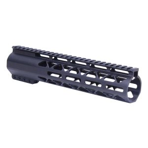 AR-308 10" Compression Free Floating Handguard in Anodized Black