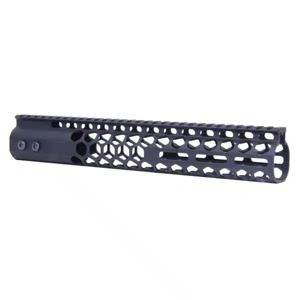 AR-15 12" Air Lite Honeycomb M-LOK Handguard in Anodized Black - Image 2