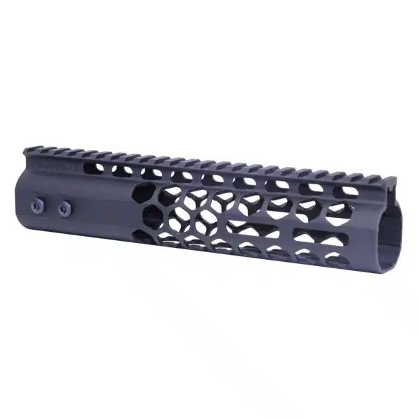 9" Honeycomb Airlite M-LOK Free Floating Handguard in Anodized Black - Image 2