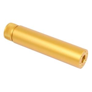 AR-15 5.5'' Fake Suppressor Extension in Anodized Gold
