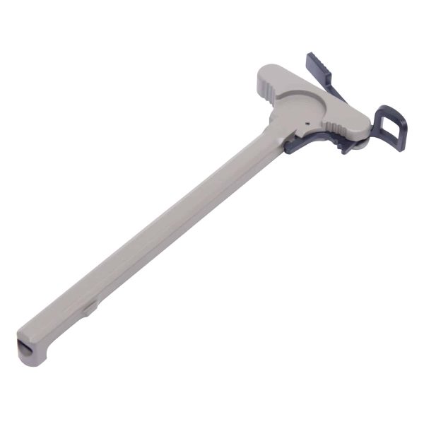 AR-15 Charging Handle with Ambidextrous Latch in FDE