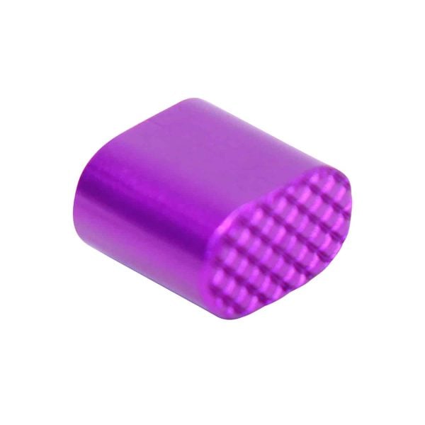 AR-15 Extended Magazine Release Button in Anodized Purple