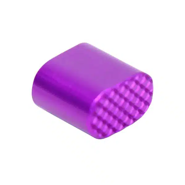 AR-15 Extended Magazine Release Button in Anodized Purple