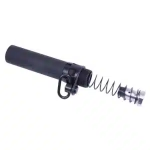 AR-15 Micro Pistol Buffer Tube System in Anodized Black