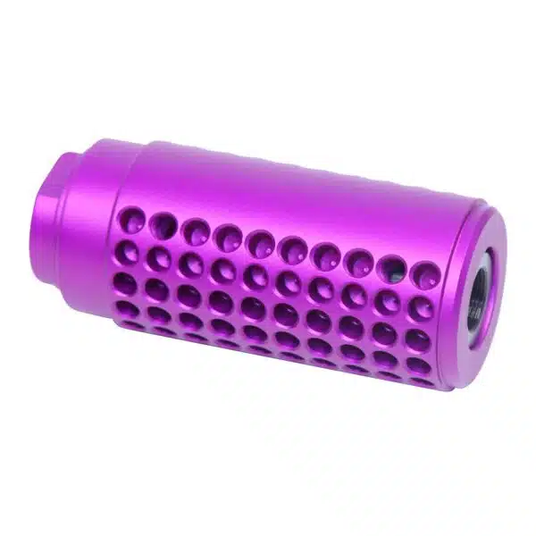 AR-15 Micro SOCOM Slip Over Fake Suppressor Gen 2 in Anodized Purple