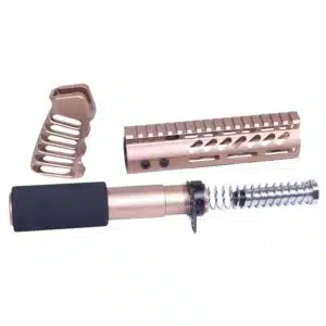 AR-15 Pistol Furniture Set in Anodized Bronze