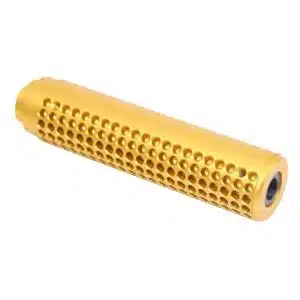 AR-15 SOCOM Fake Suppressor in Anodized Gold