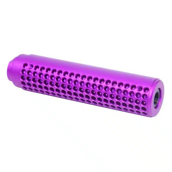 AR-15 SOCOM Fake Suppressor in Anodized Purple