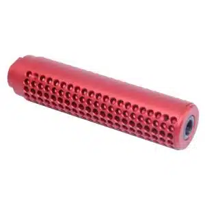 AR-15 5.56 SOCOM Fake Suppressor in Anodized Red