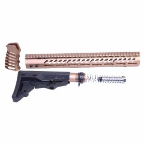 AR-15 Ultra Rifle Furniture Set in Anodized Bronze