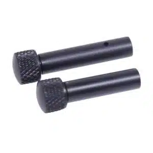 AR-15 5.56 Cal Extended Takedown Pin Set Gen 2 in Anodized Black