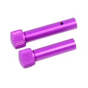 AR-15 5.56 Cal Extended Takedown Pin Set Gen 2 in Anodized Purple