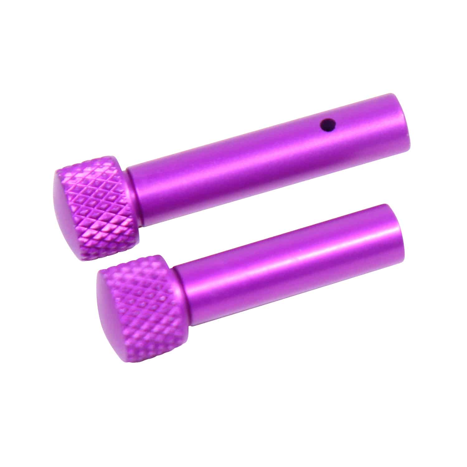 AR-15 5.56 Cal Extended Takedown Pin Set Gen 2 in Anodized Purple