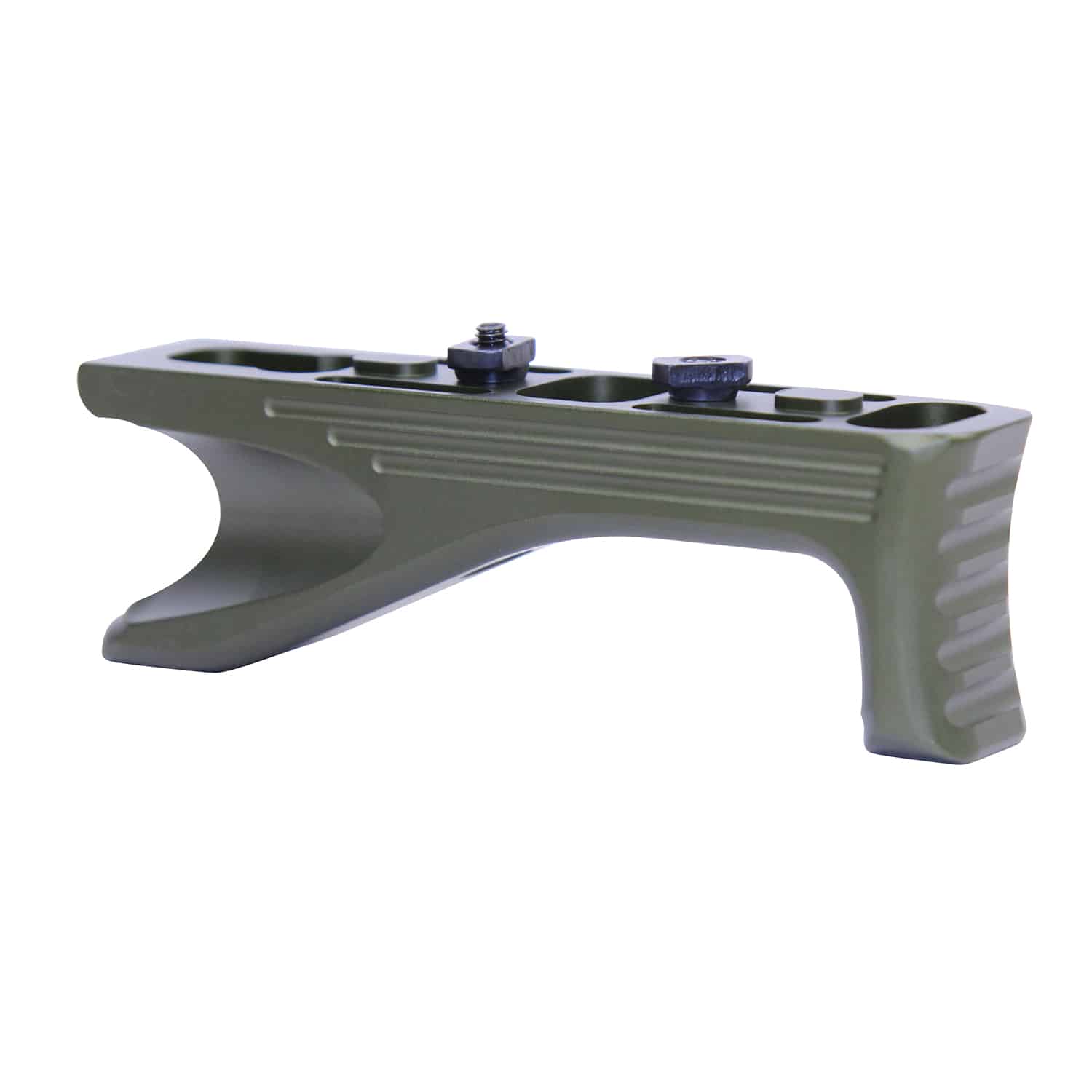 M-LOK Aluminum Angled Grip In Anodized Green (Gen 2)