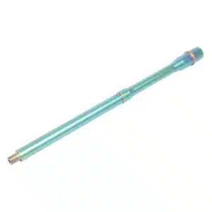 Sleek translucent teal mechanical pencil with visible mechanism and metallic accents for precision writing.