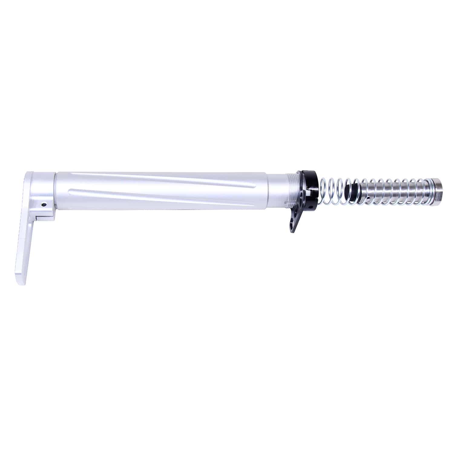 AR-15 Airlite Series Skeleton Stock in Anodized Clear Aluminum