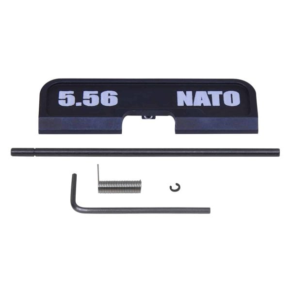 AR-15 Ejection Port Dust Cover Gen 3 '5.56 NATO' Lasered in Anodized Black