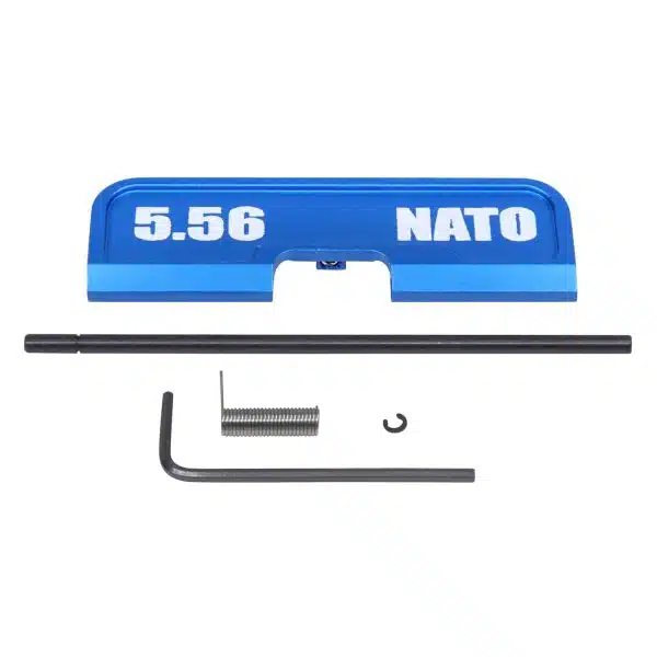 AR-15 Ejection Port Dust Cover Gen 3 5.56 NATO Lasered in Anodized Blue