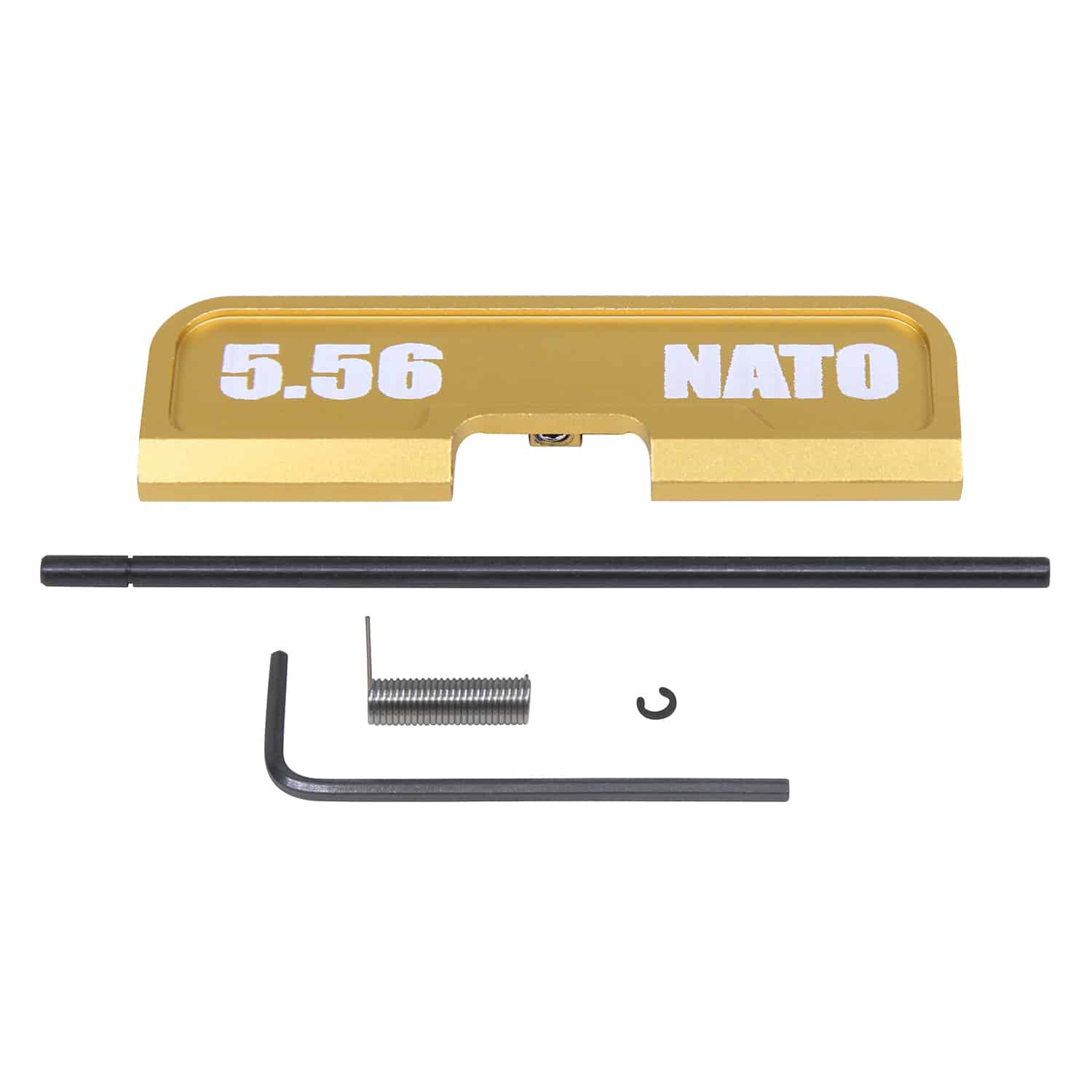 AR-15 Ejection Port Dust Cover Gen 3 '5.56 NATO' Lasered in Anodized Gold