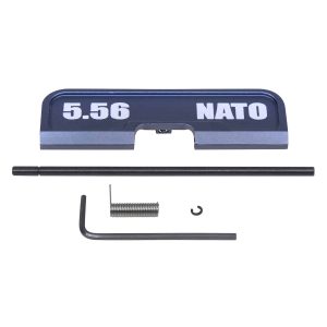 AR-15 Ejection Port Dust Cover Gen 3 '5.56 NATO' Lasered in Anodized Grey