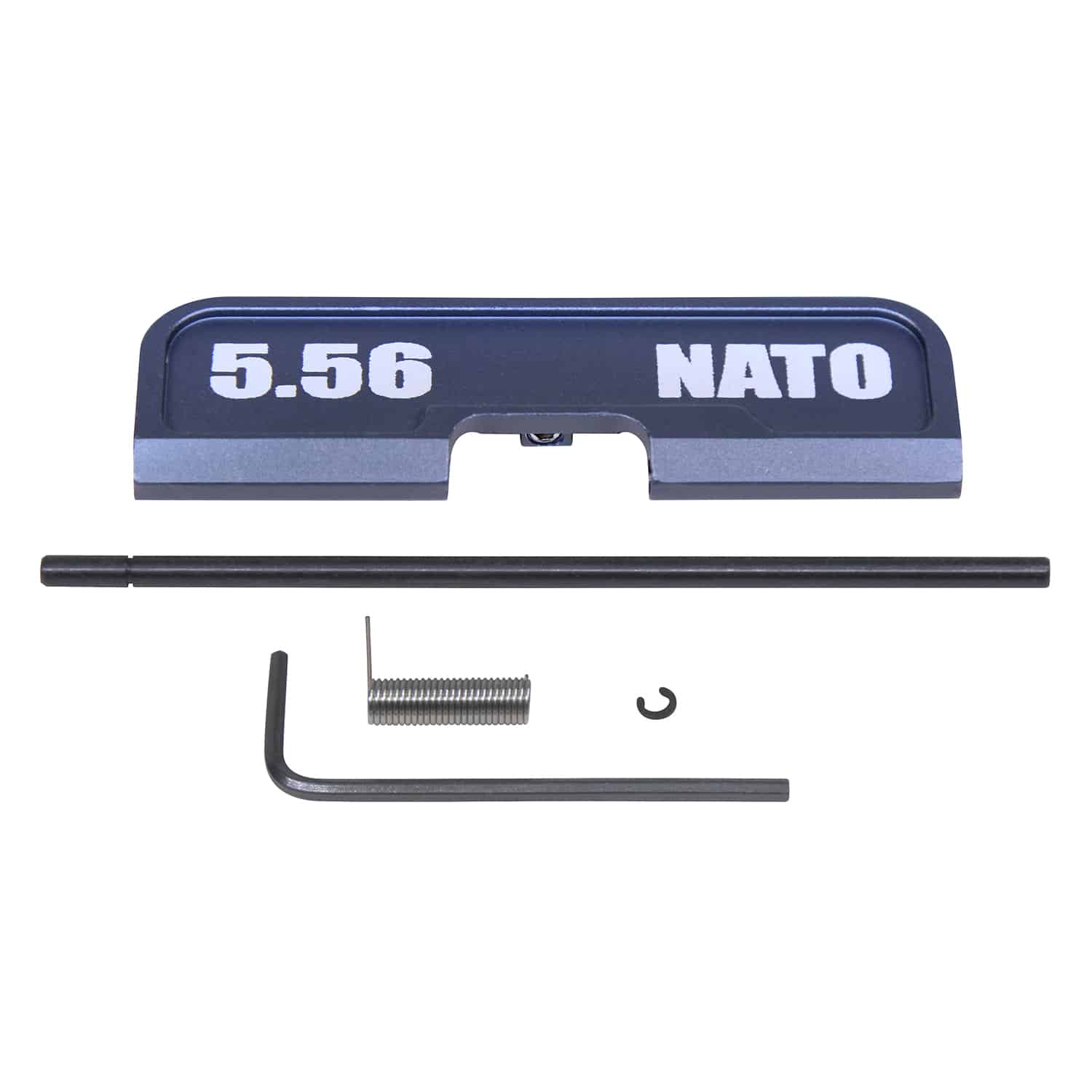 AR-15 Ejection Port Dust Cover Gen 3 '5.56 NATO' Lasered in Anodized Grey