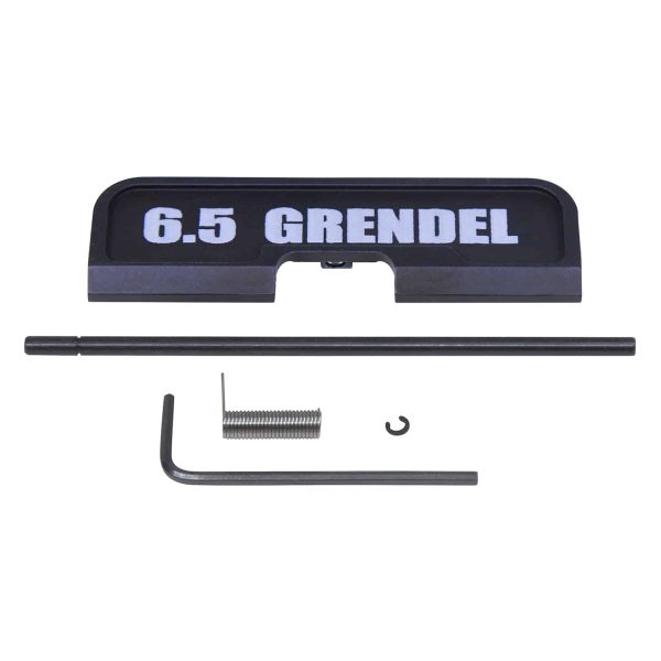AR-15 Ejection Port Dust Cover Gen 3 '6.5 GRENDEL' Lasered in Anodized Black
