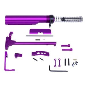 AR-15 Anodized Purple Compete Accessory Kit