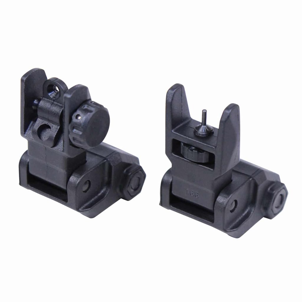 AR-15 'PQS' Polymer Quick Sight Set | Veriforce Tactical