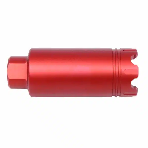 AR-15 Slim Line Flash Cone Wire Cutter in Anodized Red - Image 2