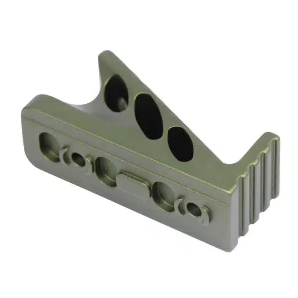 M-LOK Micro Angle Grip in Anodized Green - Image 2