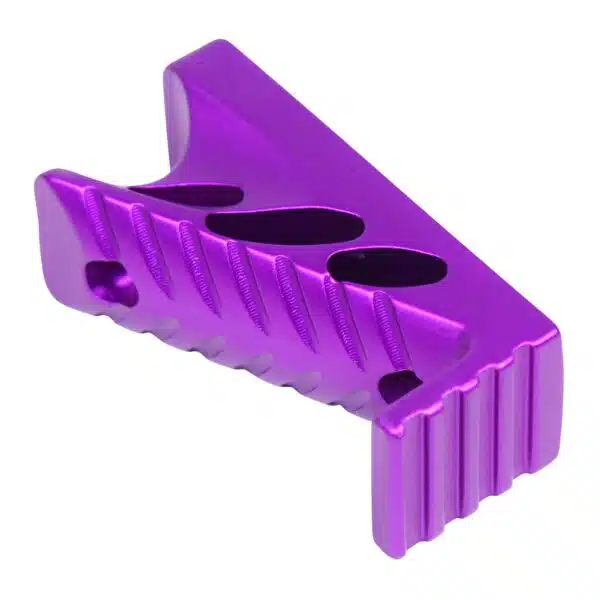 M-LOK Micro Angle Grip in Anodized Purple - Image 3