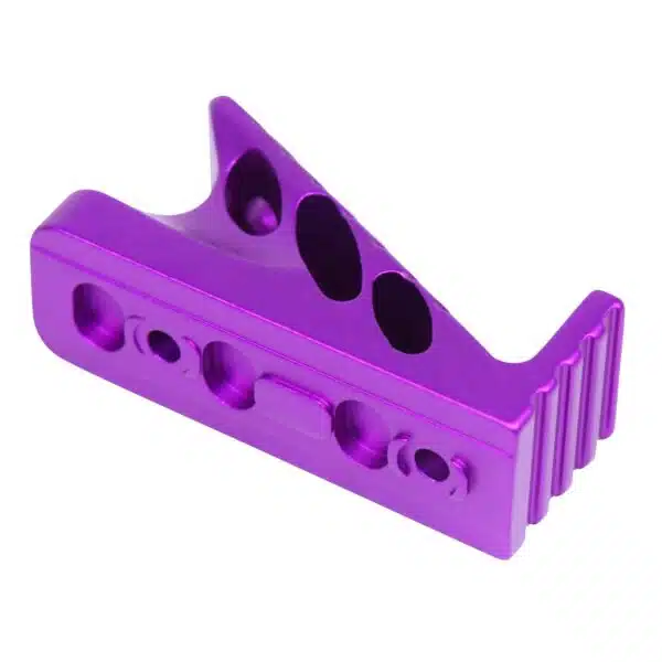 M-LOK Micro Angle Grip in Anodized Purple - Image 4