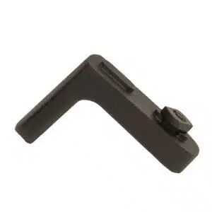 Matte black aluminum Micro Handstop for KeyMod system
