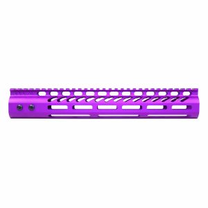 12" Ultra Light Free Floating Handguard in Anodized Purple