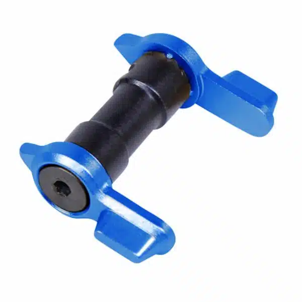 AR-15 Ambidextrous Safety with 90 or 45 Degree (Anodized Blue) - Image 2