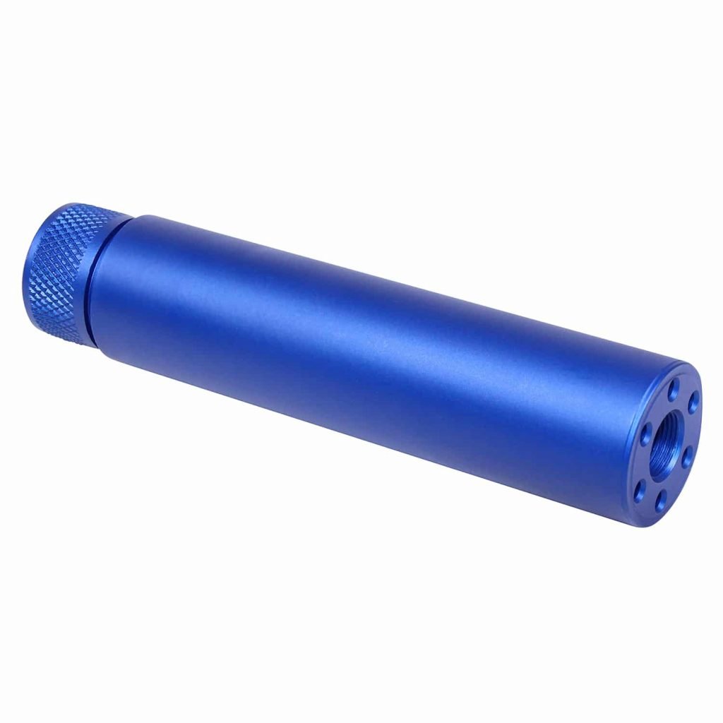 AR-15 Slip Over Fake Suppressor in Anodized Blue | Veriforce Tactical