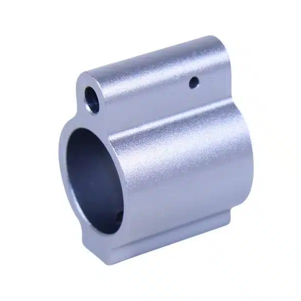 AR-15 Aluminum Low Profile .750 Gas Block in Anodized Grey - Image 2