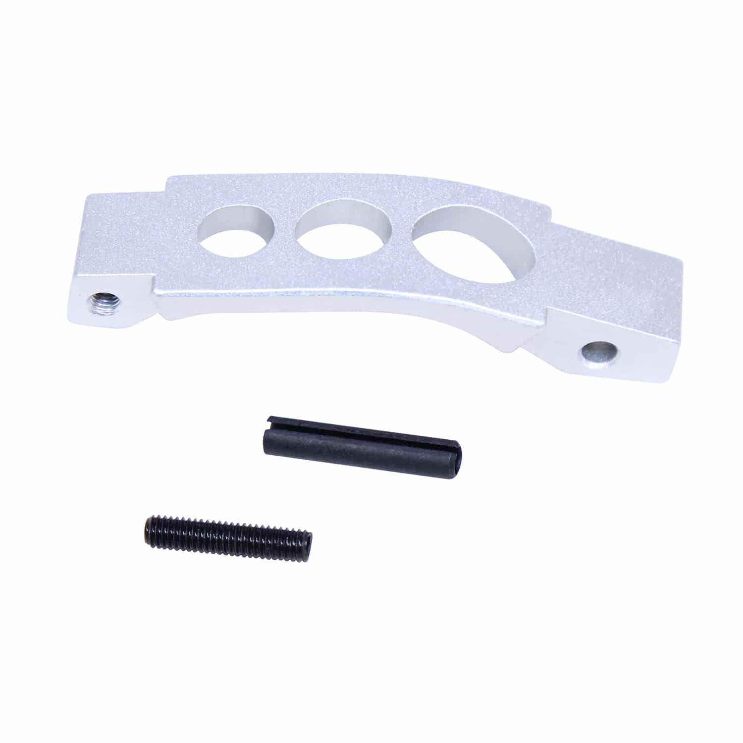 AR-15 Extended Trigger Guard in Anodized Clear Aluminum
