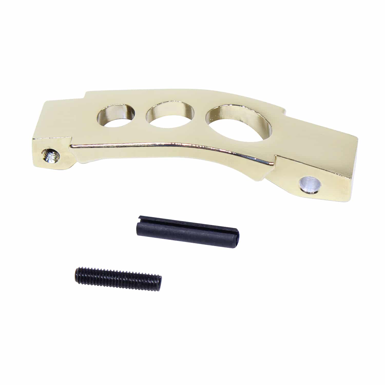 AR-15 Extended Trigger Guard in Gold Dip