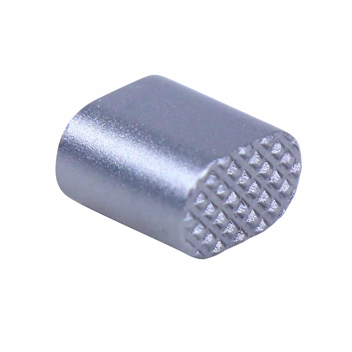 AR-15 Extended Magazine Release Button in Anodized Grey