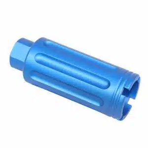 AR-15 Slim Line Cone Flash Can Gen 2 In Anodized Blue