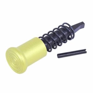 AR-15 Forward Assist Assembly in Anodized Neon Yellow