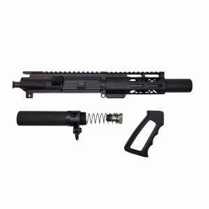 AR-15 5.56 M-LOK Micro Pistol Upper Kit 5.5" Barrel in Anodized Black