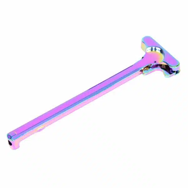AR-15 Charging Handle Rainbow PVD Coated - Image 2