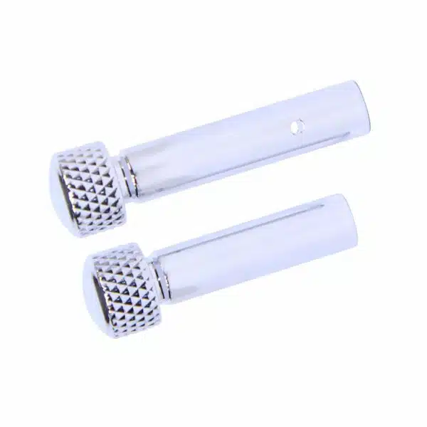Glass chillum pipes with metal caps for sleek, contemporary smoking elegance.