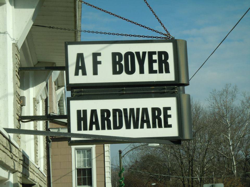 Af Boyer Hardware Slatington