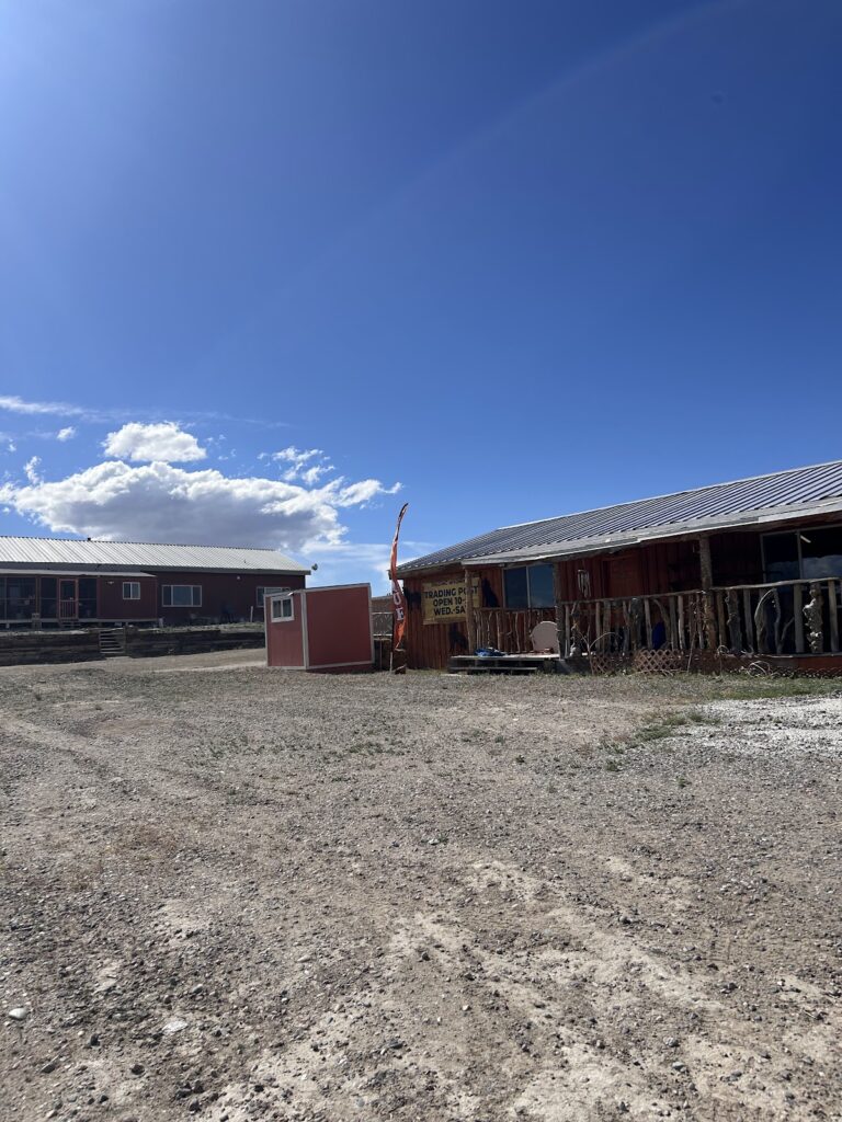 Digging Wyoming Trading Post Pavillion